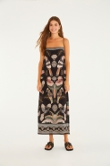 VESTIDO LONGO RECANTO DOS PASSAROS