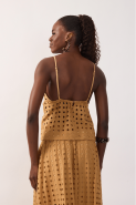 BLUSA LAISE ALCINHA BEGE CAMINHOS