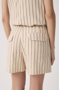 BERMUDA LINHO LISTRA LUREX