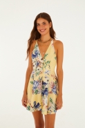 VESTIDO CURTO FLORAL LENI